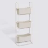 Étagère de douche 3 niveaux, Beige
