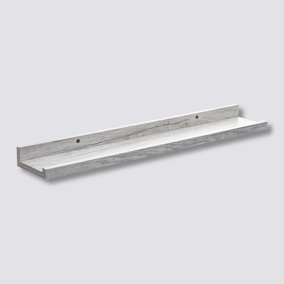 Étagère murale 58cm, Effet chêne gris