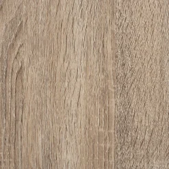 Étagère rectangulaire bas, Effet chêne naturel