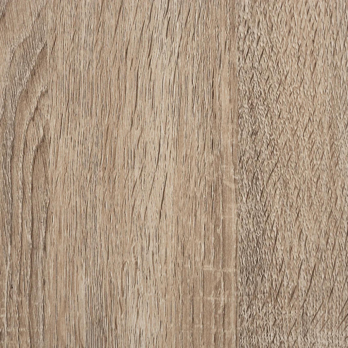 Étagère rectangulaire bas, Effet chêne naturel