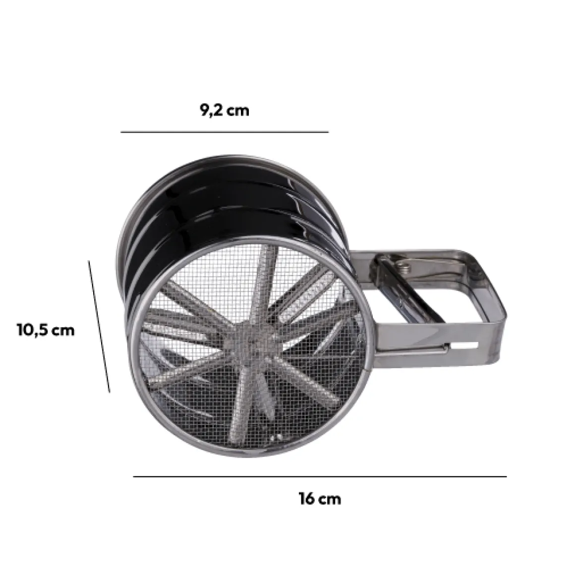 Tamis en inox 10,5 cm