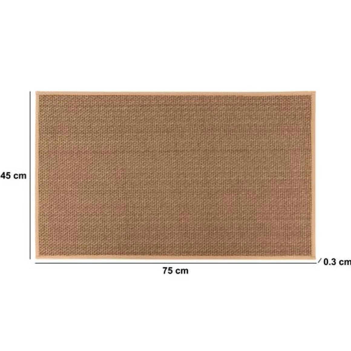 Tapis anti-dérapant, L.75 cm, Couleurs Assorties