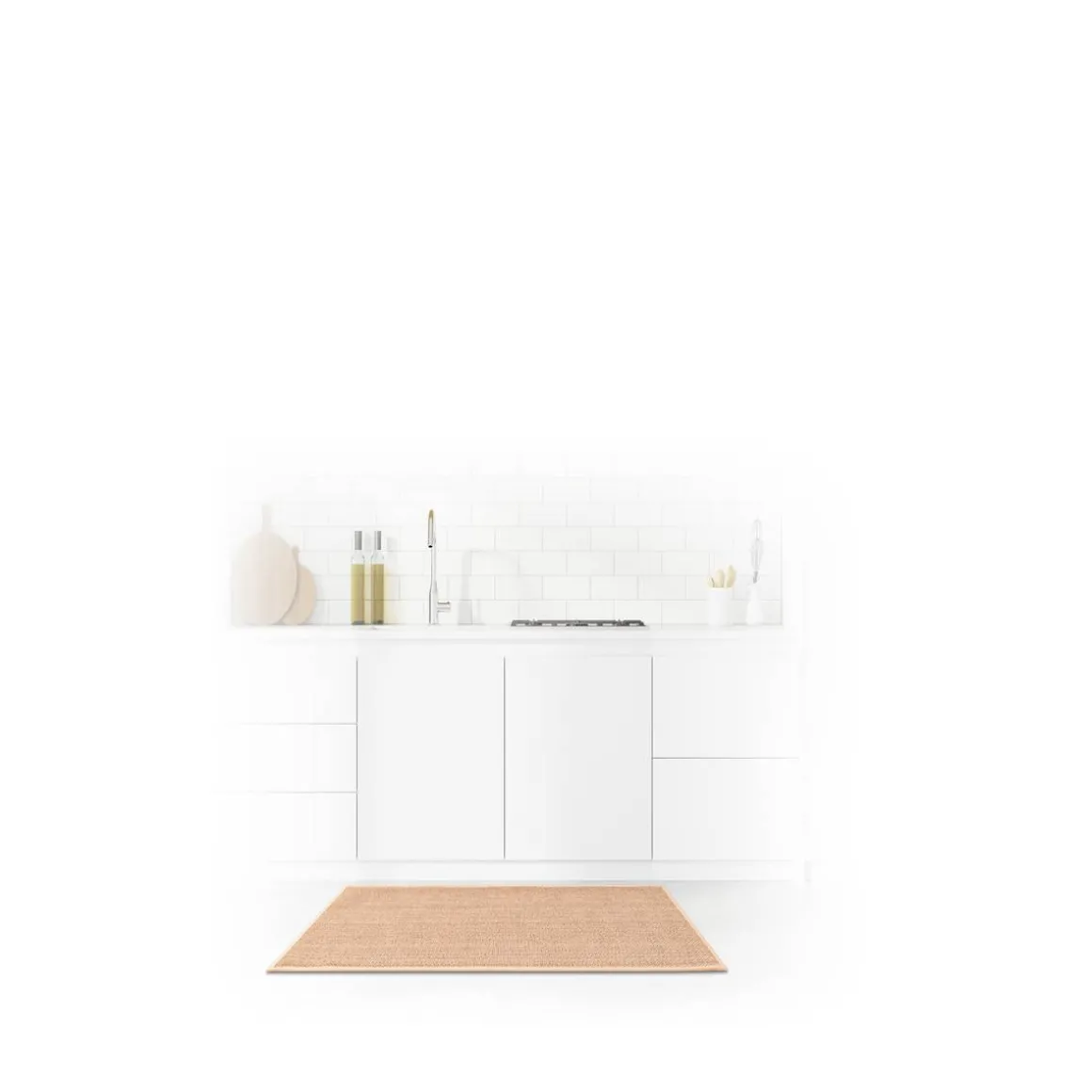 Tapis anti-dérapant, l.120 cm, Couleurs Assorties