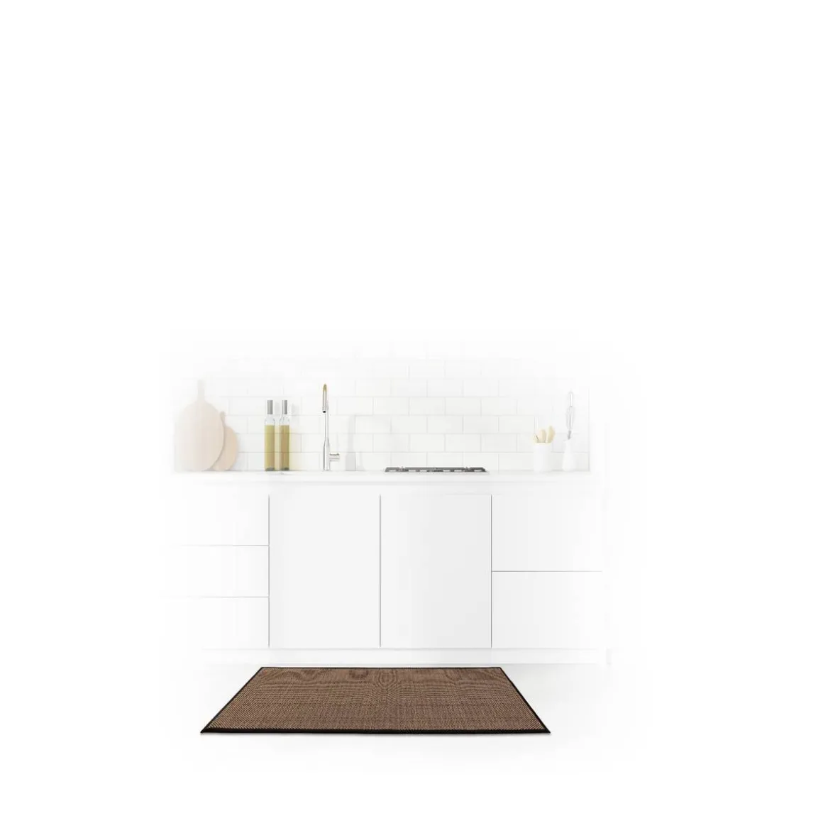 Tapis anti-dérapant, l.120 cm, Couleurs Assorties
