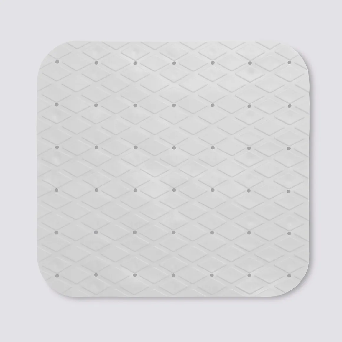 Tapis anti-dérapant 50x50cm, Blanc