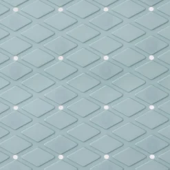 Tapis anti-dérapant 75x35cm, Bleu artic