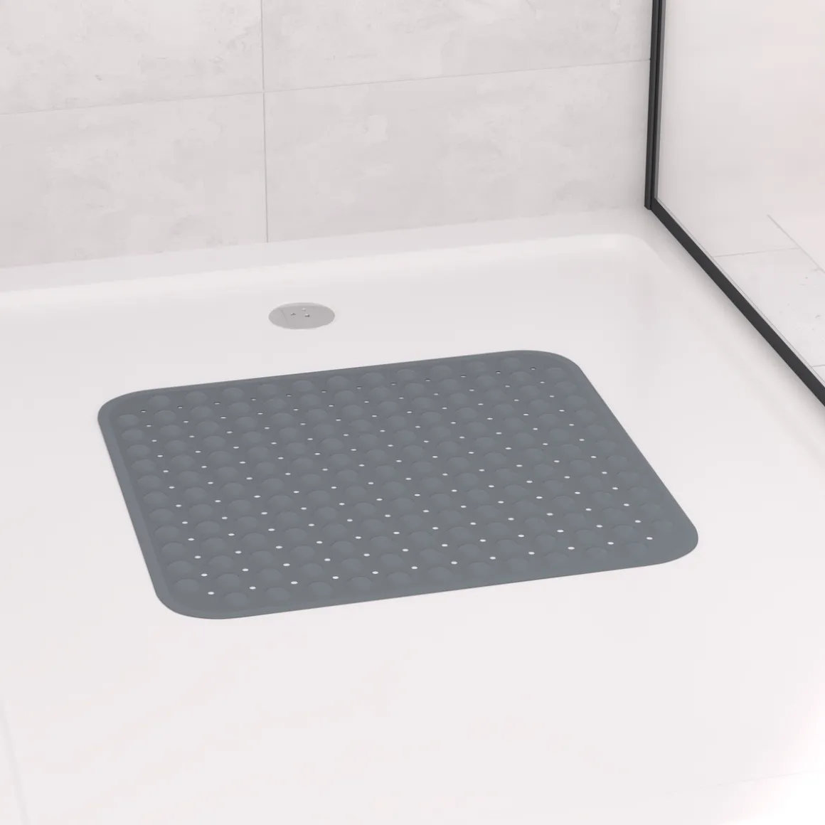 Tapis anti-dérapant 50x50cm, Gris