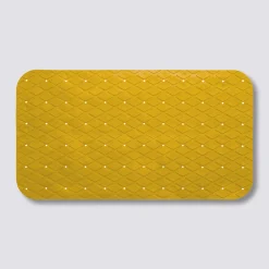 Tapis anti-dérapant 69x39cm, Jaune