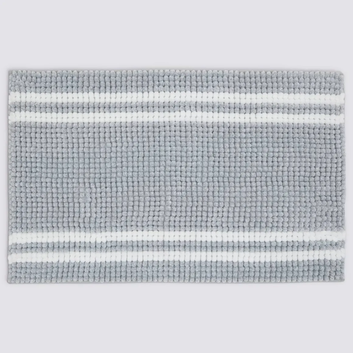 Tapis de bain, l.80 cm, Gris