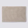 Tapis de bain 50x80 cm, Beige naturel