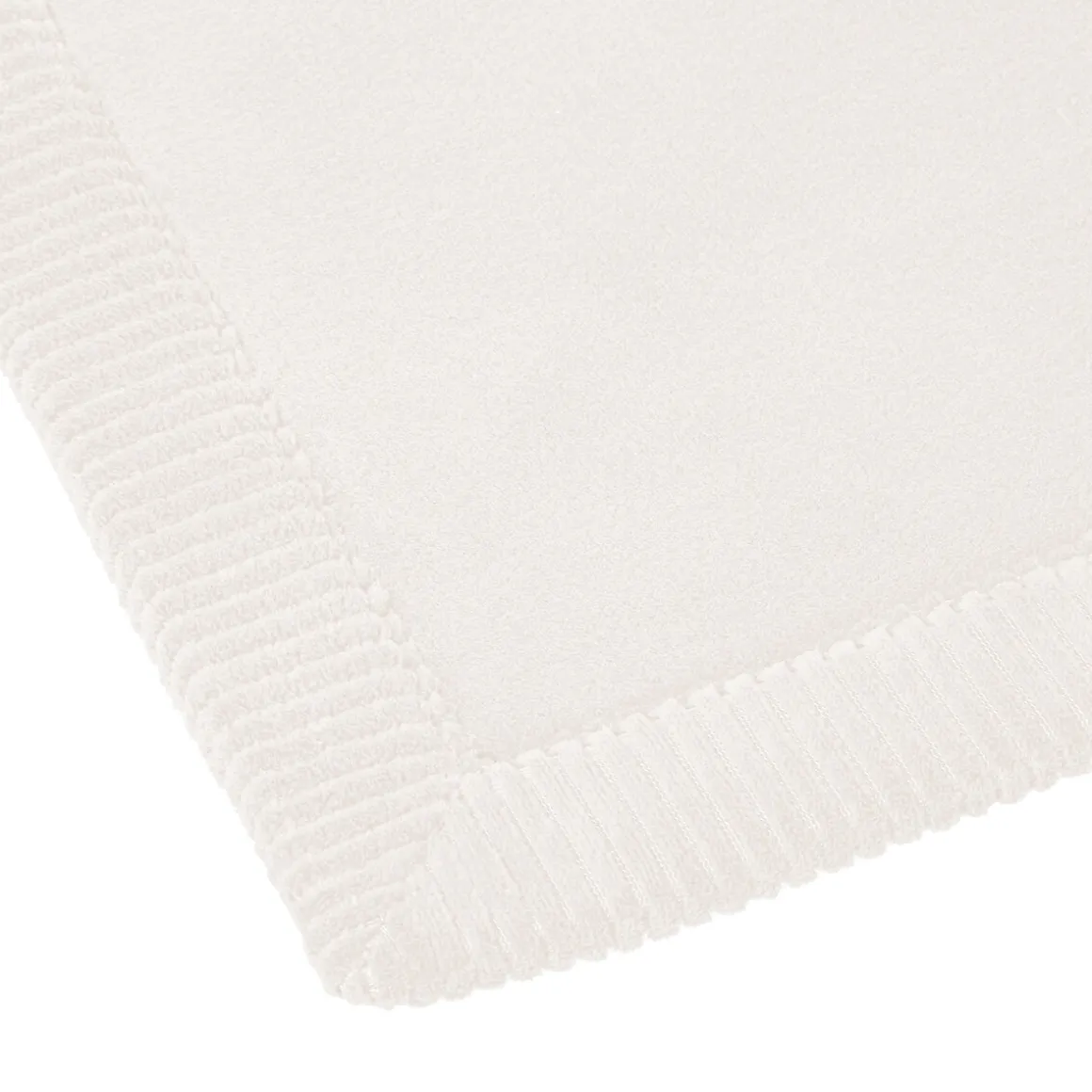 Tapis de bain 80x50 cm, Blanc