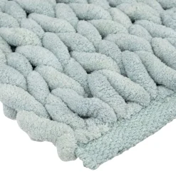 Tapis de bain 50x75 cm, Bleu artic
