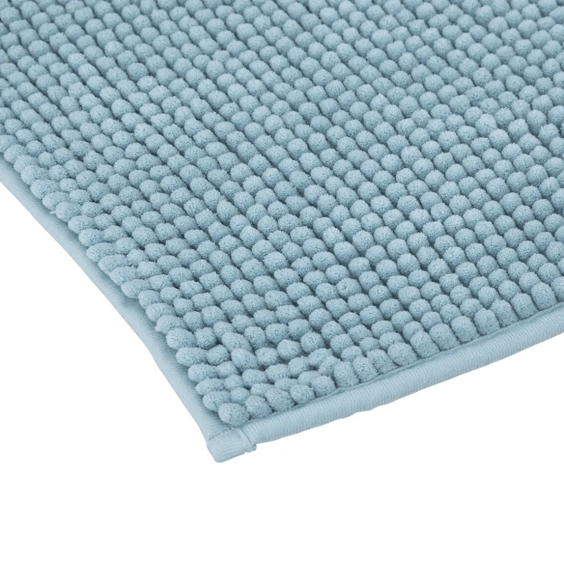 Tapis de bain 50x80 cm, Bleu artic
