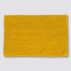Tapis de bain 50x80 cm, Jaune
