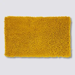 Tapis de bain 50x80 cm, Jaune