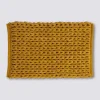Tapis de bain 50x75 cm, Jaune moutarde