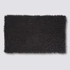 Tapis de bain 50x80 cm, Noir