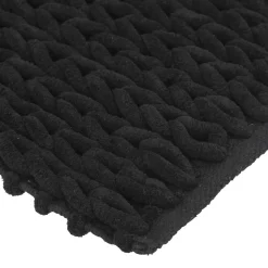 Tapis de bain 50x120 cm, Noir khôl