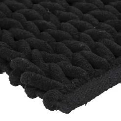 Tapis de bain 50x75 cm, Noir khôl