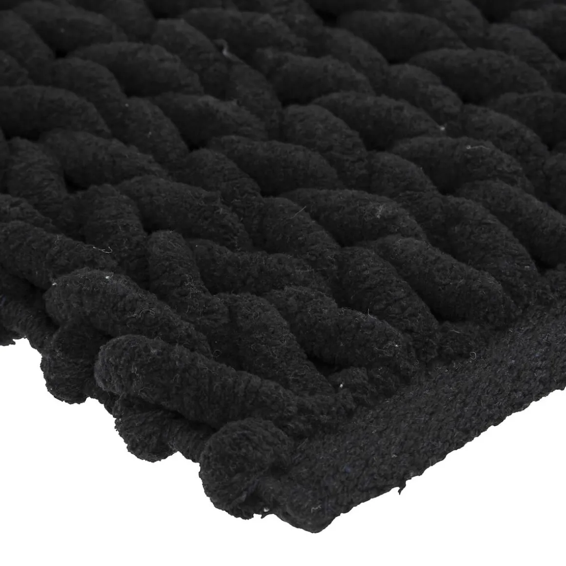 Tapis de bain 50x75 cm, Noir khôl