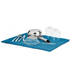 Tapis de vaisselle microfibre 38x50cm, Gris
