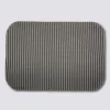 Tapis de vaisselle microfibre 32x44,5cm, Gris