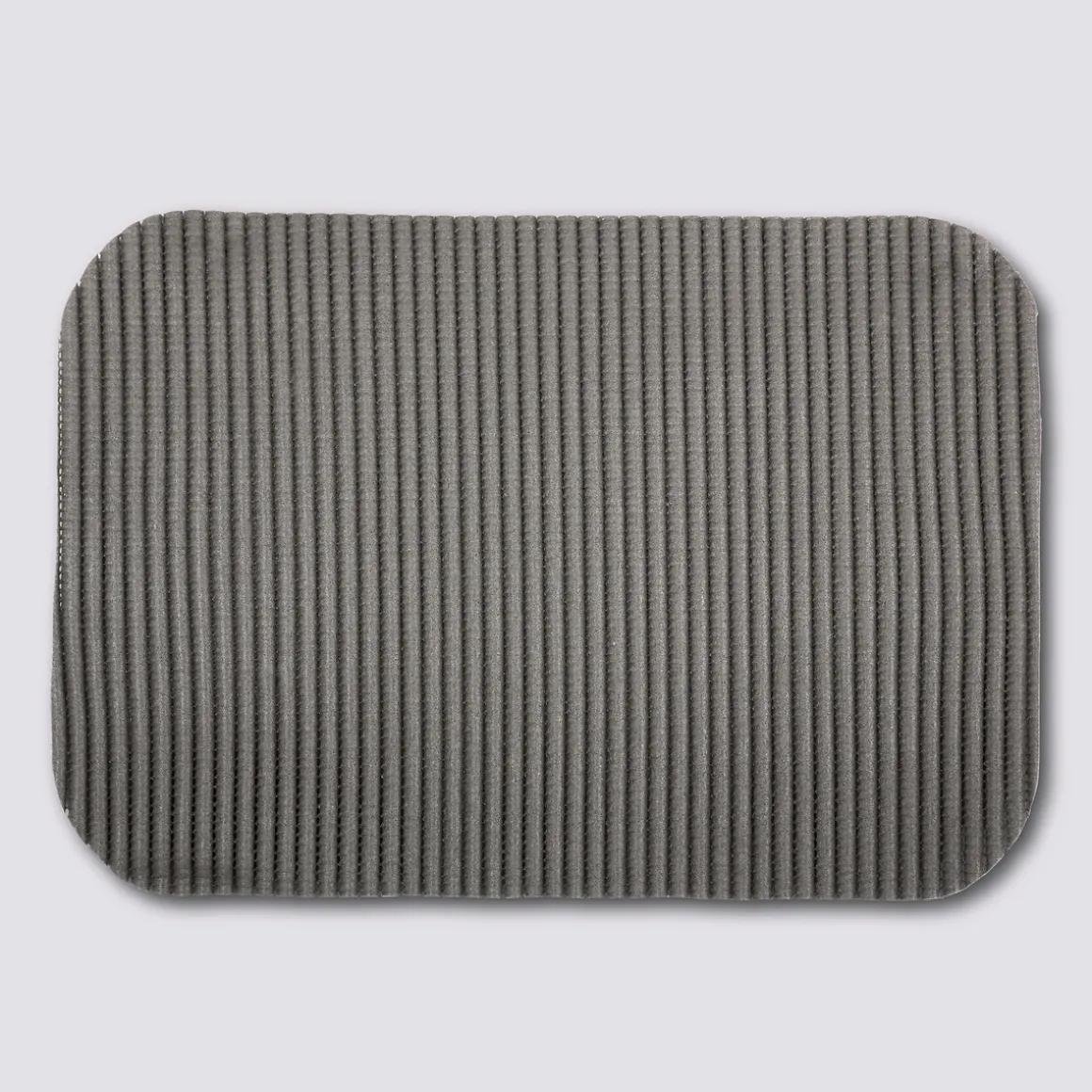 Tapis de vaisselle microfibre 32x44,5cm, Gris