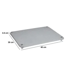 Tapis diatomite 40x30 cm, Gris