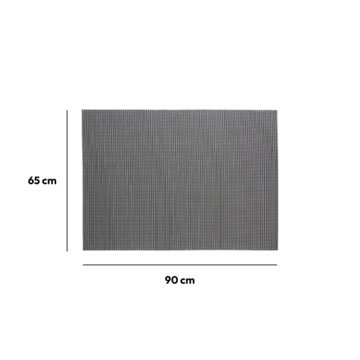 Tapis en mousse 65x90cm, Gris