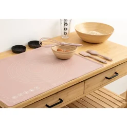 Tapis en siliconne, L.49,7 cm, Plusieurs coloris