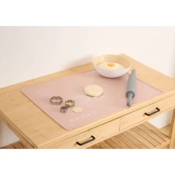 Tapis en siliconne, L.49,7 cm, Plusieurs coloris