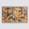 Tapis latte bambou 50x80 cm, Multicolore