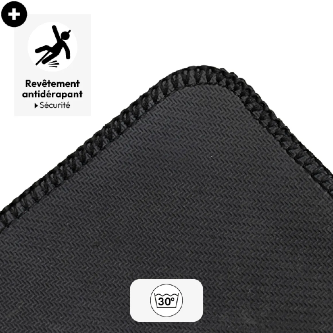 Tapis souple antidérapant, 60x40 cm