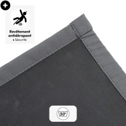 Tapis tissé antidérapant, 75x45 cm