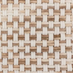 Tapis tressé, 50x75 cm, Taupe