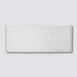 Tapis 120x50 cm, Blanc