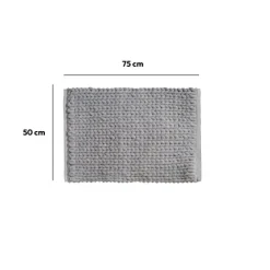 Tapis 50x75 cm, Gris clair
