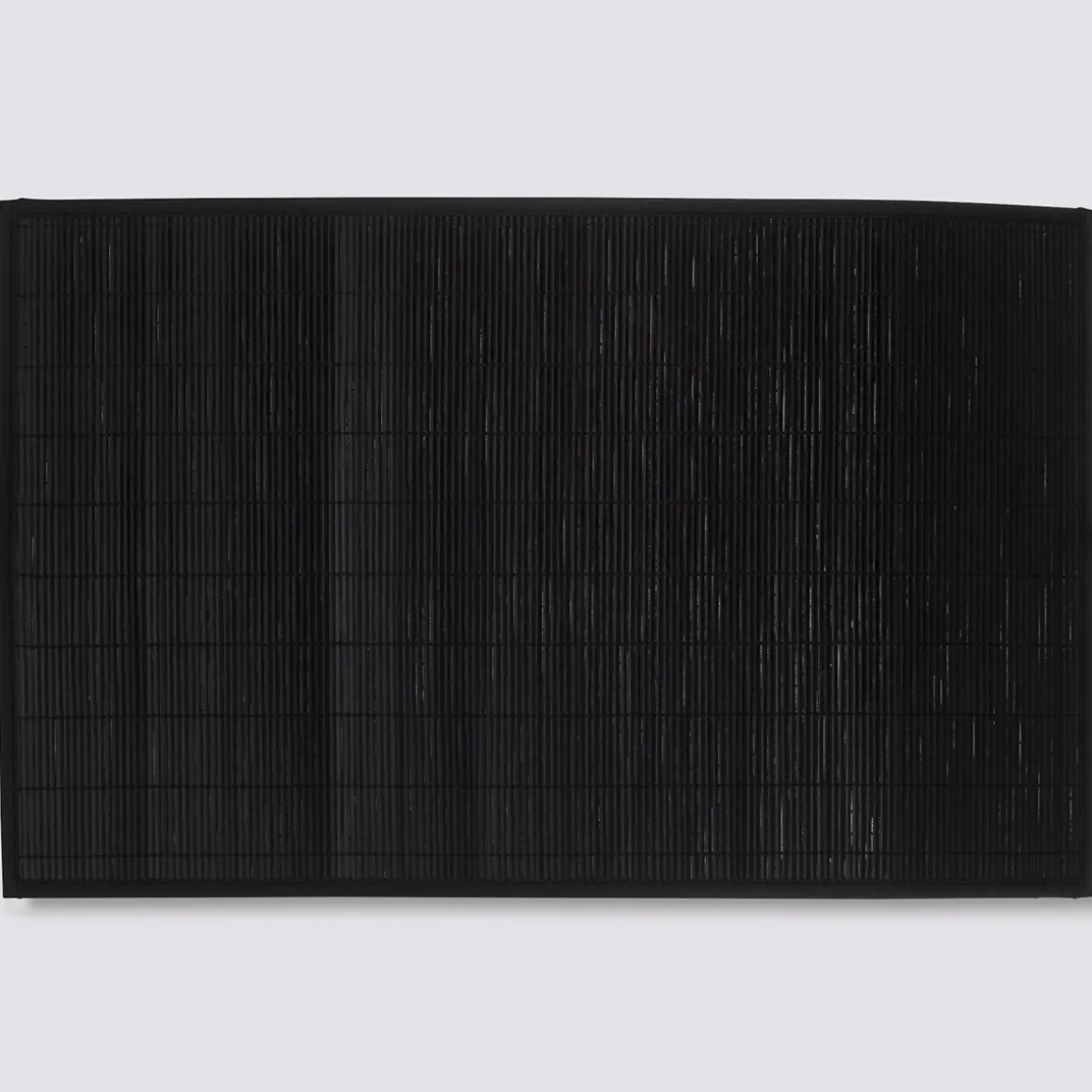 Tapis 120x70cm Bambou latté Noir