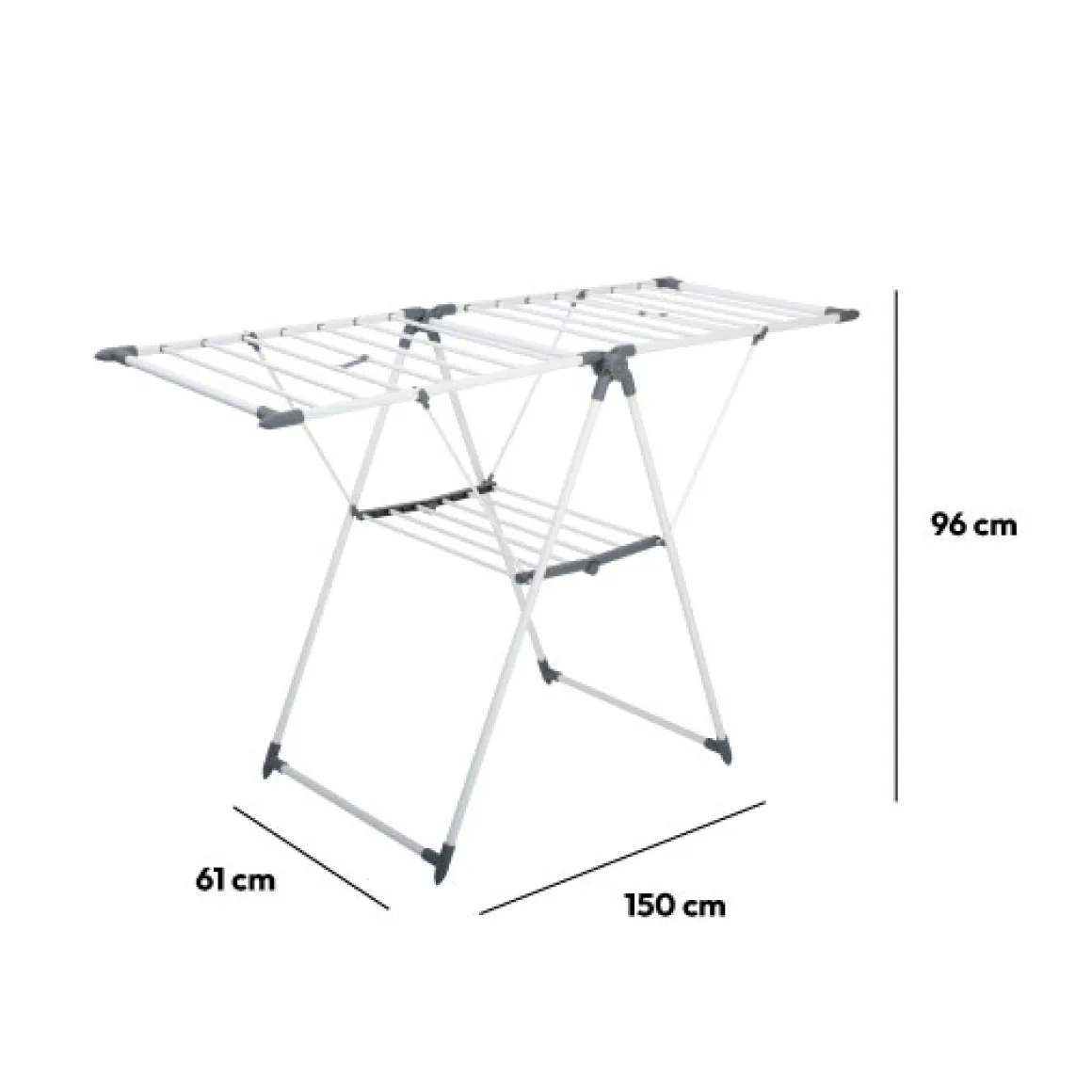 Étendoir à linge pliant pont 15m