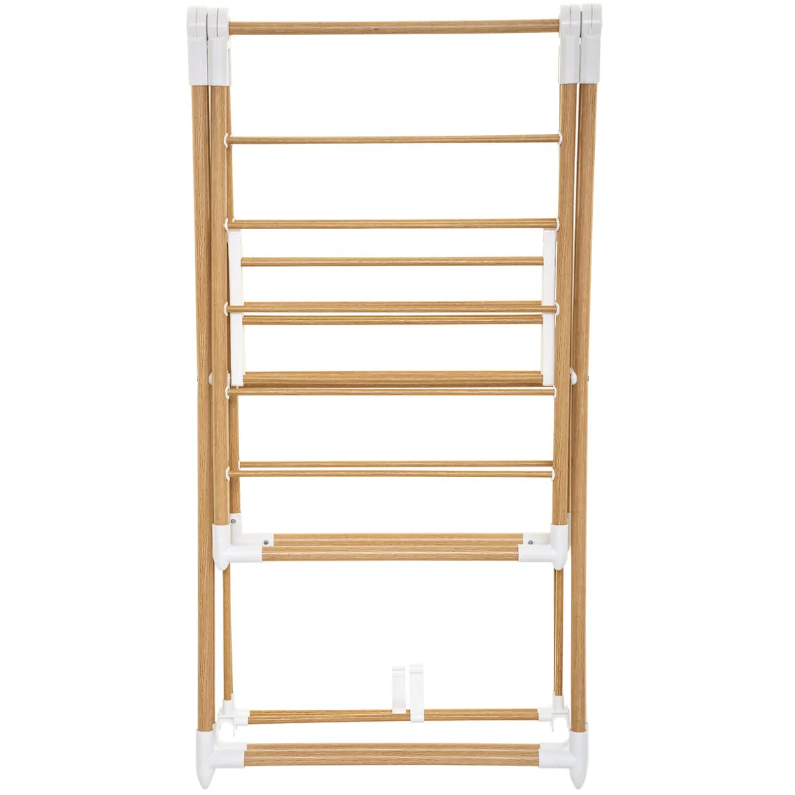 Étendoir à linge pliant pont 13m, Effet bois