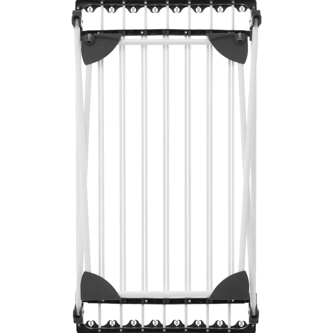 Étendoir à linge pliant tubes extensibles 17m