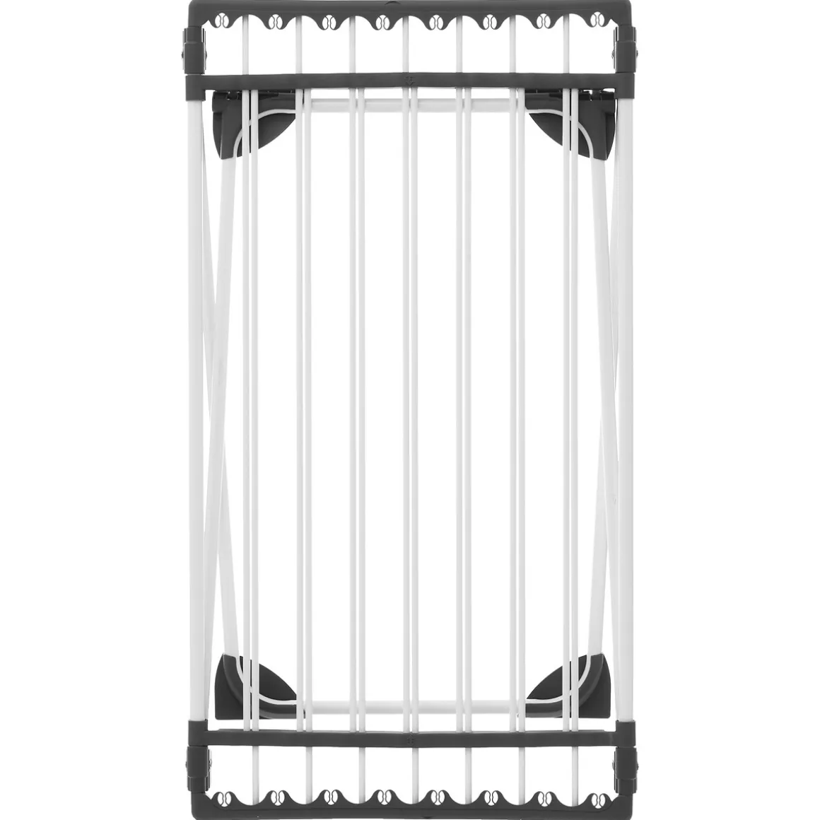 Étendoir à linge pliant tubes extensibles 17m