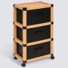 Tour de rangement, 3 niveaux, Beige