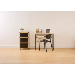 Tour de rangement, 3 niveaux, Beige