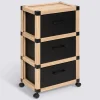 Tour de rangement, 3 niveaux, Beige
