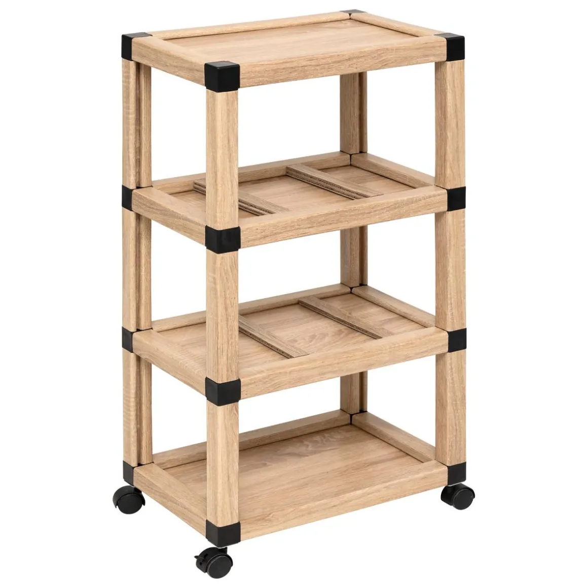 Tour de rangement, 3 niveaux, Beige