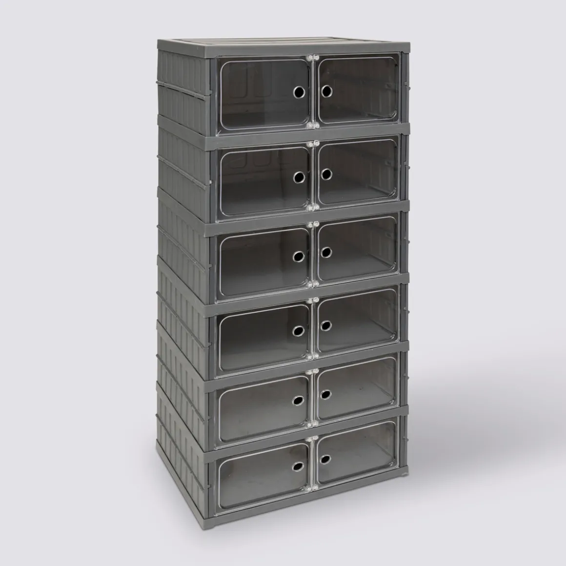Tour de rangement plastique pliable