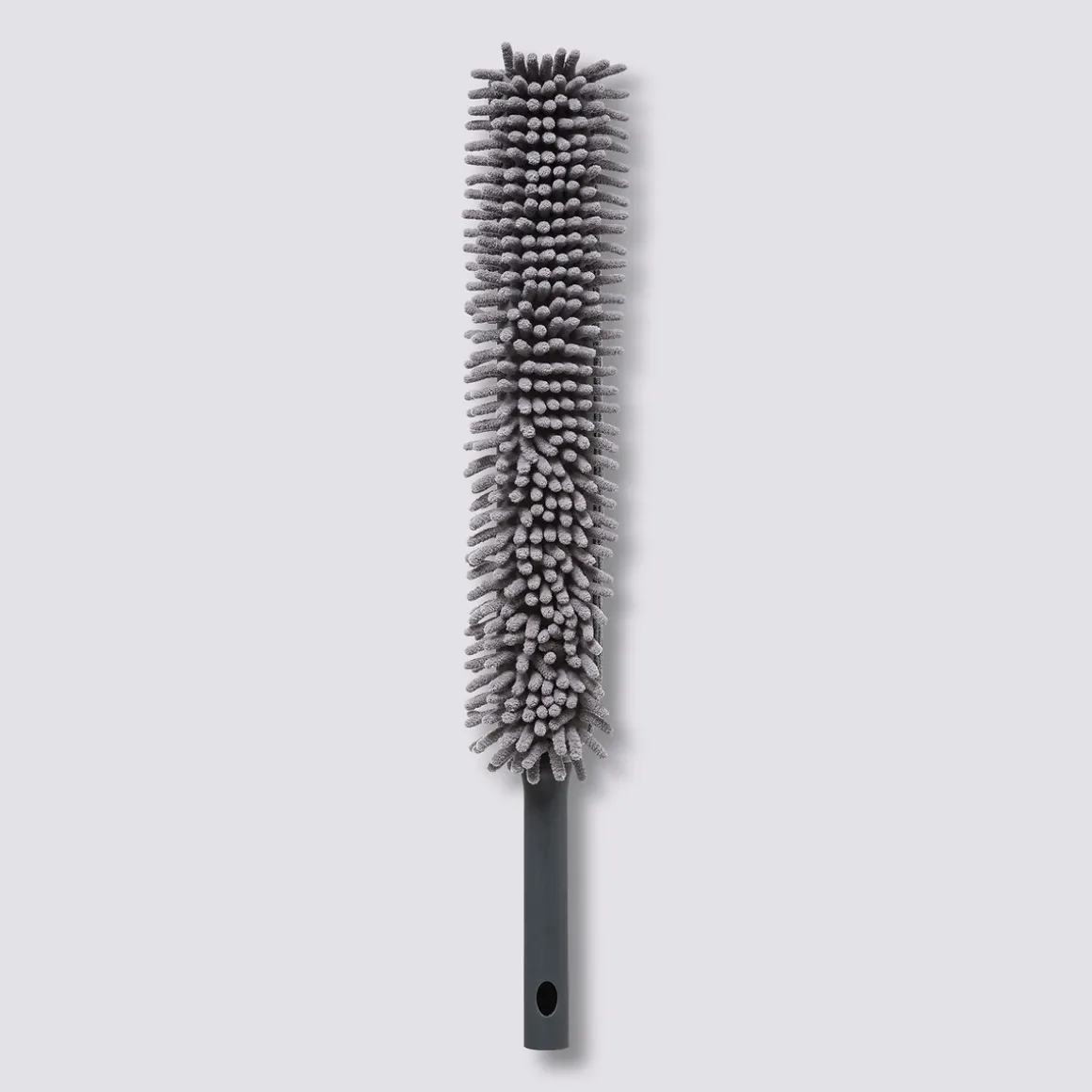 Tête de plumeau double face, Gris