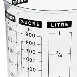Verre doseur double 1L