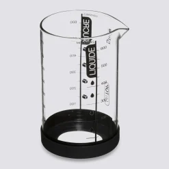 Verre doseur 0,6L - Noir, rouge